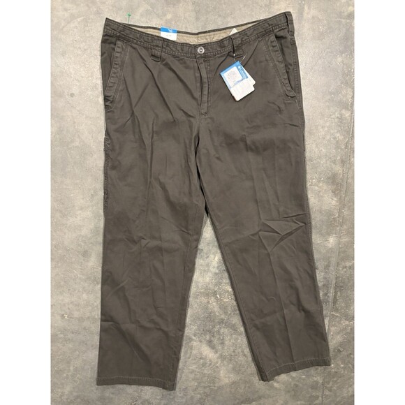 Columbia Ultimate Roc Pant Modern Classic Fit Mens 40x32 Khaki Pockets NWT - Picture 1 of 8